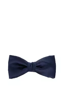 Темно-синий шелковый галстук-бабочка Lanvin