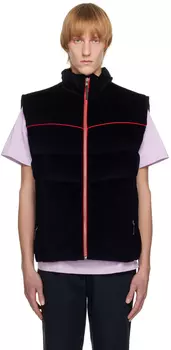 Темно-синий стеганый жилет Noah