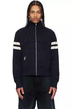 Темно-синий свитер на молнии Zuma MISBHV