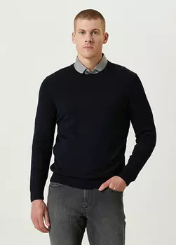 Темно-синий свитер Network