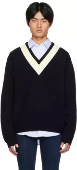 Темно-синий свитер с пайетками Tiger of Sweden