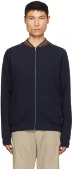 Темно-синий свитер в полоску Paul Smith Artist