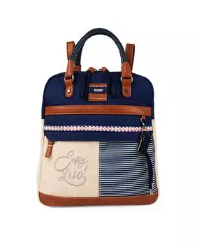 Темно-синий женский рюкзак Genova на молнии SKPAT, синий