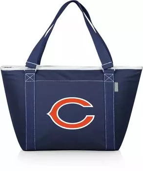 Темно-синяя большая сумка-холодильник Picnic Time Chicago Bears Topanga