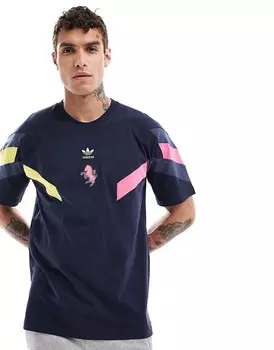 Темно-синяя футболка adidas Football Juventus