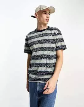 Темно-синяя футболка Billabong Realm Crew