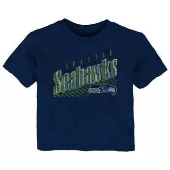 Темно-синяя футболка для младенцев College Seattle Seahawks Winning Streak Outerstuff