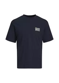 Темно-синяя футболка Jack & Jones