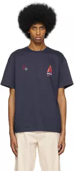 Темно-синяя футболка Нади Лель ADISH