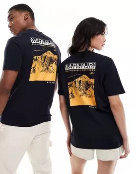 Темно-синяя футболка Napapijri Kai