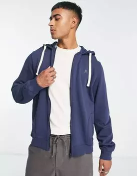 Темно-синяя худи Scalpers Fade