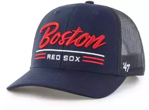 Темно-синяя кепка Garner Trucker для взрослые Boston Red Sox '47