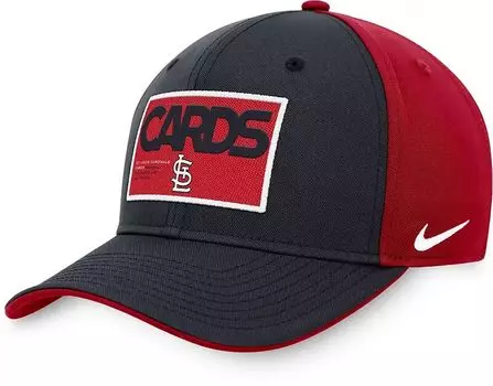 Темно-синяя классическая регулируемая кепка с застежкой Nike St. Louis Cardinals