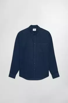 Темно-синяя классическая рубашка Arne Classic Nn07