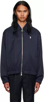 Темно-синяя куртка AMI Alexandre Mattiussi Ami de C?ur