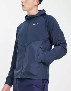 Темно-синяя куртка Nike Running Miler