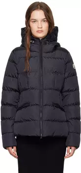 Темно-синяя куртка-пуховик Avoce Moncler