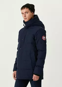 Темно-синяя куртка с капюшоном carson Canada Goose