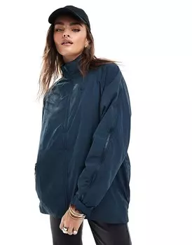 Темно-синяя куртка с отталкивающей молнией Nike NSW Collection