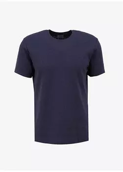Темно-синяя мужская футболка 4B4824200029 Beymen Business, темно-синий