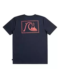 Темно-синяя мужская футболка с круглым вырезом Quiksilver