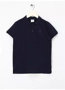 Темно-синяя мужская футболка TP01IY024 U.S. Polo Assn., темно-синий