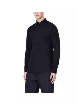 Темно-синяя мужская рубашка Armani Exchange