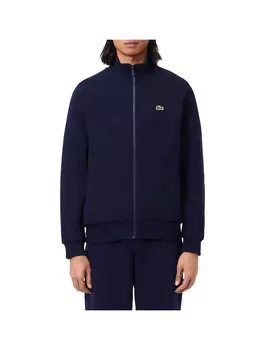 Темно-синяя мужская толстовка Lacoste