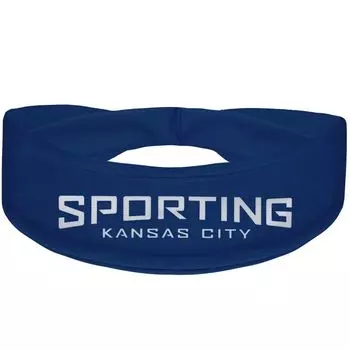 Темно-синяя охлаждающая повязка на голову с альтернативным логотипом Sporting Kansas City