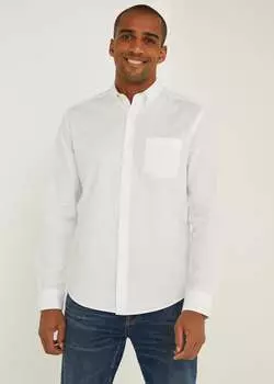 Темно-синяя оксфордская рубашка Easy