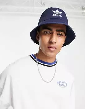 Темно-синяя панама adidas Originals adicolor Trefoil