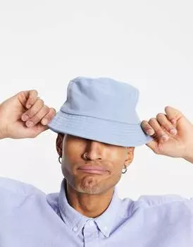 Темно-синяя панама ASOS DESIGN
