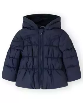 Темно-синяя парка с капюшоном для девочки Canada House