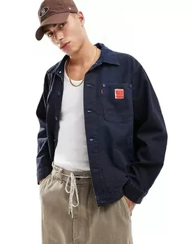 Темно-синяя парусиновая куртка-дальнобойщик Levi's Workwear Sunrise