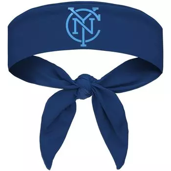 Темно-синяя повязка на голову с завязками на спине New York City FC