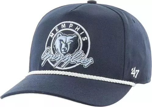 Темно-синяя регулируемая шапка с ремешком для взрослых Memphis Grizzlies '47