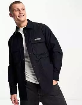 Темно-синяя рубашка Armani Exchange