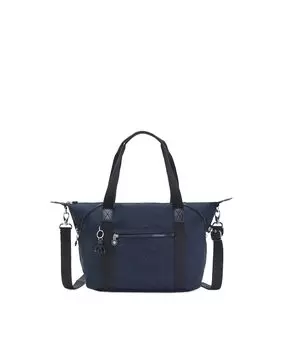 Темно-синяя сумка через плечо на молнии Kipling, темно-синий