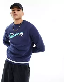 Темно-синяя толстовка Nike Air
