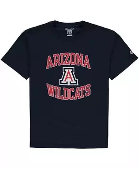 Темно-синяя трикотажная футболка Big Boys and Girls Arizona Wildcats Circling Team Champion, синий