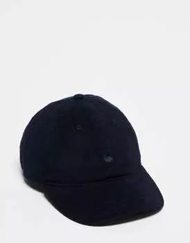 Темно-синяя вельветовая кепка Carhartt WIP Harlem