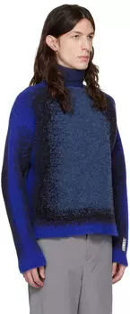 Темно-синяя водолазка с градиентом Y/Project