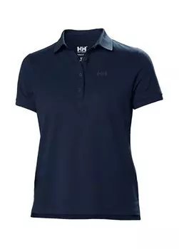Темно-синяя женская футболка-поло HHA.34352_W SIREN POLO Helly Hansen, темно-синий