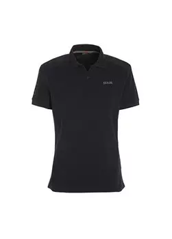 Темно-синяя женская футболка стандартного кроя с воротником-поло A908005S00_ACT WS LOGO TACTEL Slam, темно-синий