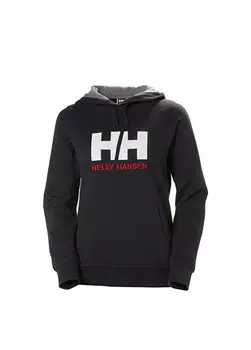 Темно-синяя женская худи с логотипом w Helly Hansen