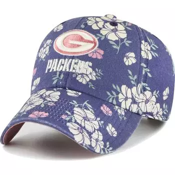 Темно-синяя женская регулируемая шляпа Green Bay Packers Primrose Clean Up '47