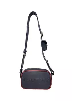 Темно-синяя женская сумка через плечо 22x13x6 см CN6171T Nautica, темно-синий