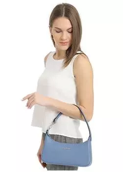 Темно-синяя женская сумка через плечо 27X12x7 см 05FM24Y1017 Fossil, темно-синий