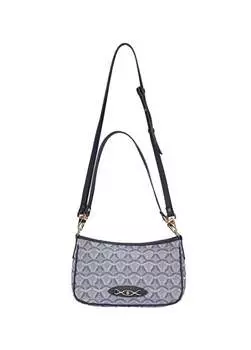 Темно-синяя женская сумка через плечо размером 30X20x11 см US24350 U.S. Polo Assn., темно-синий