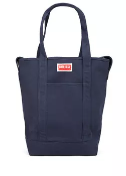 Темно-синяя женская сумка для покупок boke flower Kenzo